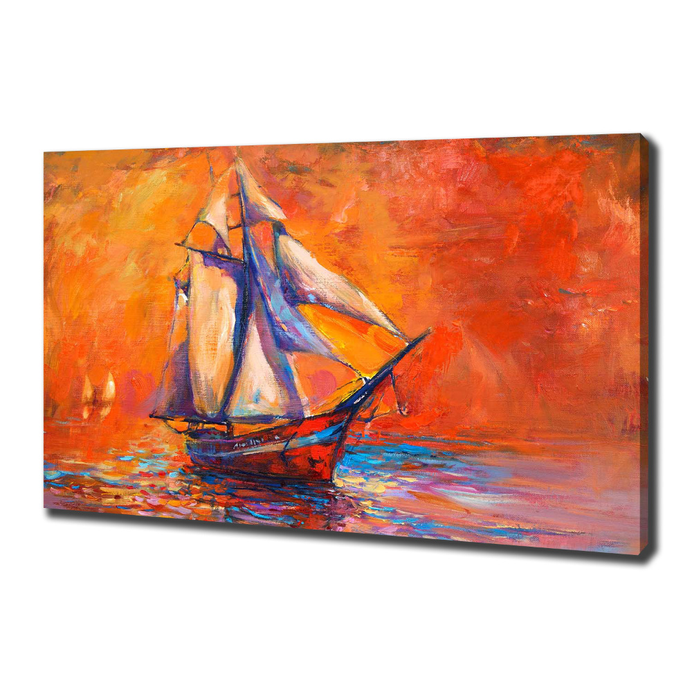 Tableau sur toile Bateau spatial