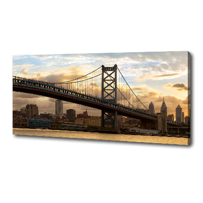 Tableau photo sur toile Pont de Philadelphie