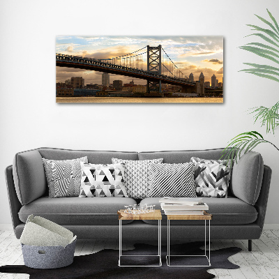 Tableau photo sur toile Pont de Philadelphie