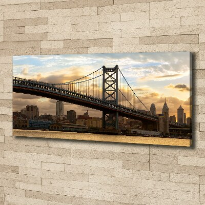 Tableau photo sur toile Pont de Philadelphie