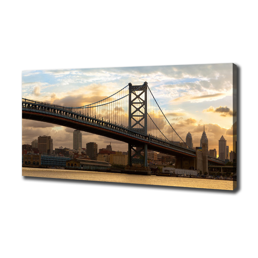 Tableau photo sur toile Pont de Philadelphie