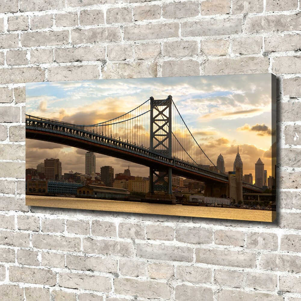 Tableau photo sur toile Pont de Philadelphie