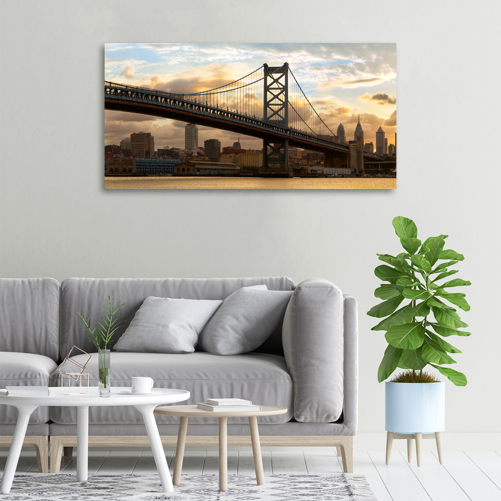 Tableau photo sur toile Pont de Philadelphie