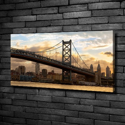 Tableau photo sur toile Pont de Philadelphie