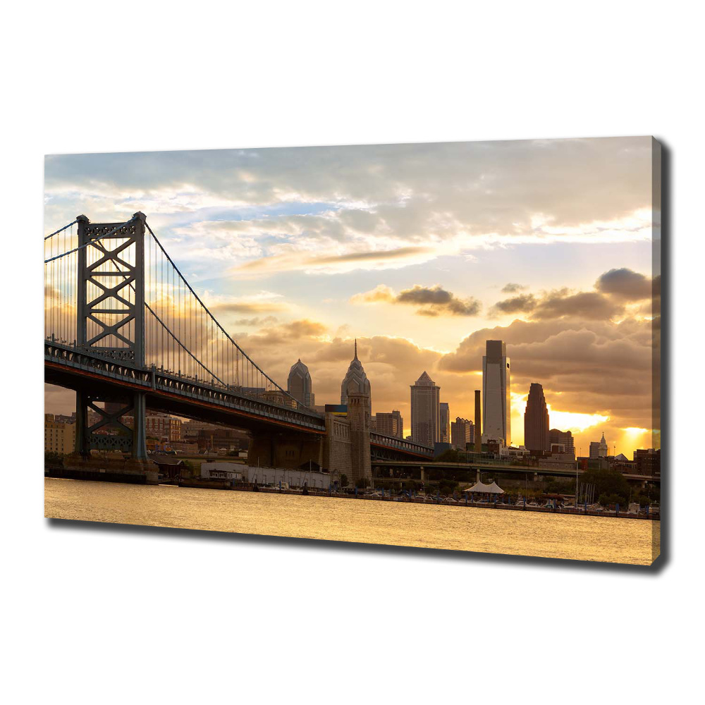 Tableau photo sur toile Pont de Philadelphie