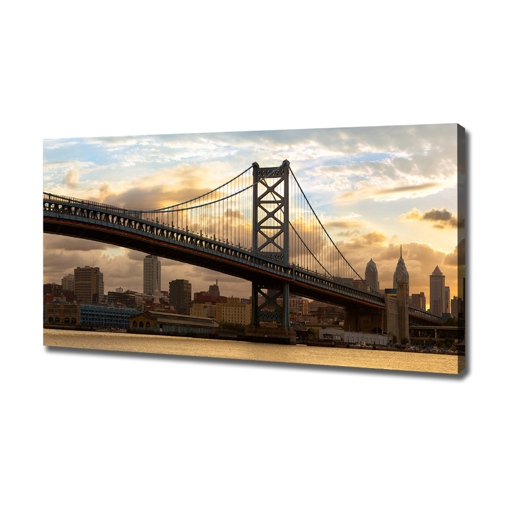 Tableau photo sur toile Pont de Philadelphie