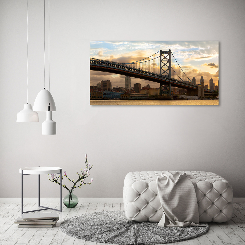 Tableau photo sur toile Pont de Philadelphie