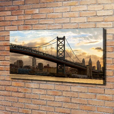 Tableau photo sur toile Pont de Philadelphie