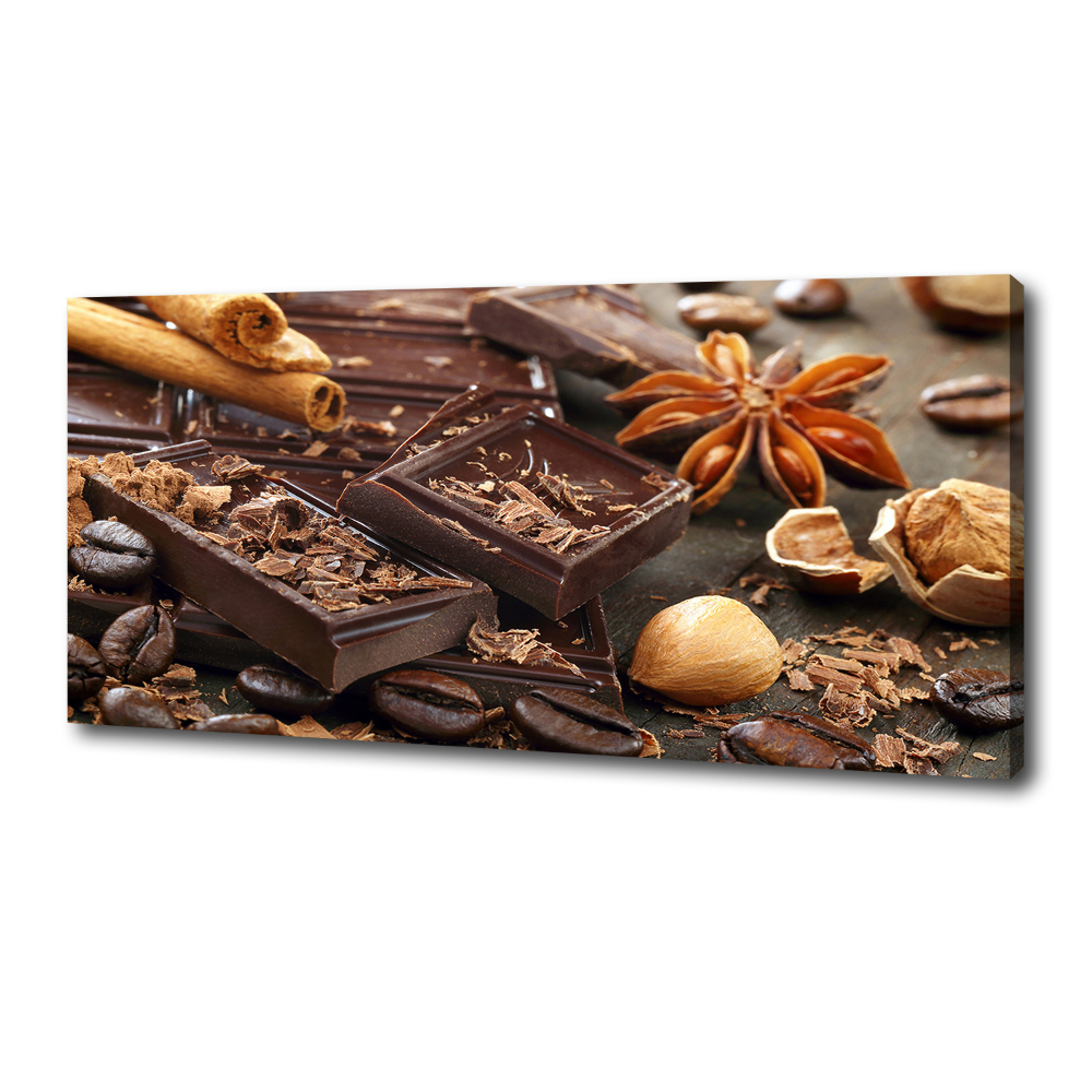 Tableau photo sur toile Chocolat