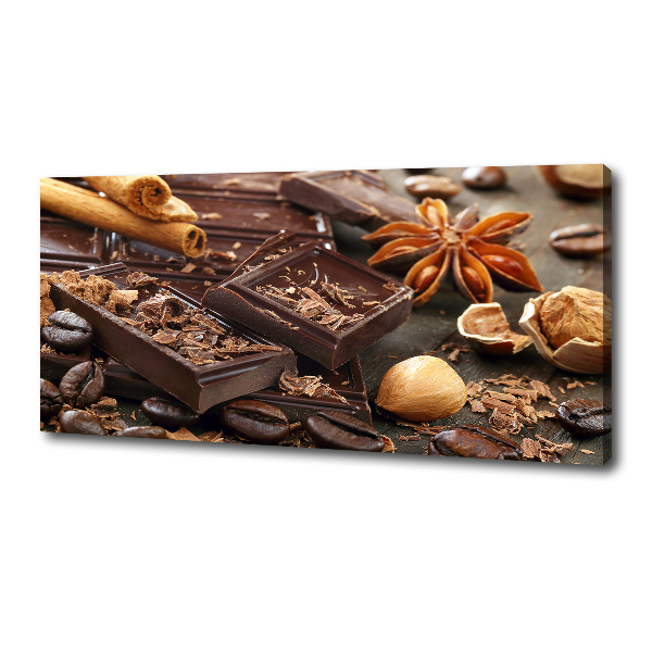 Tableau photo sur toile Chocolat