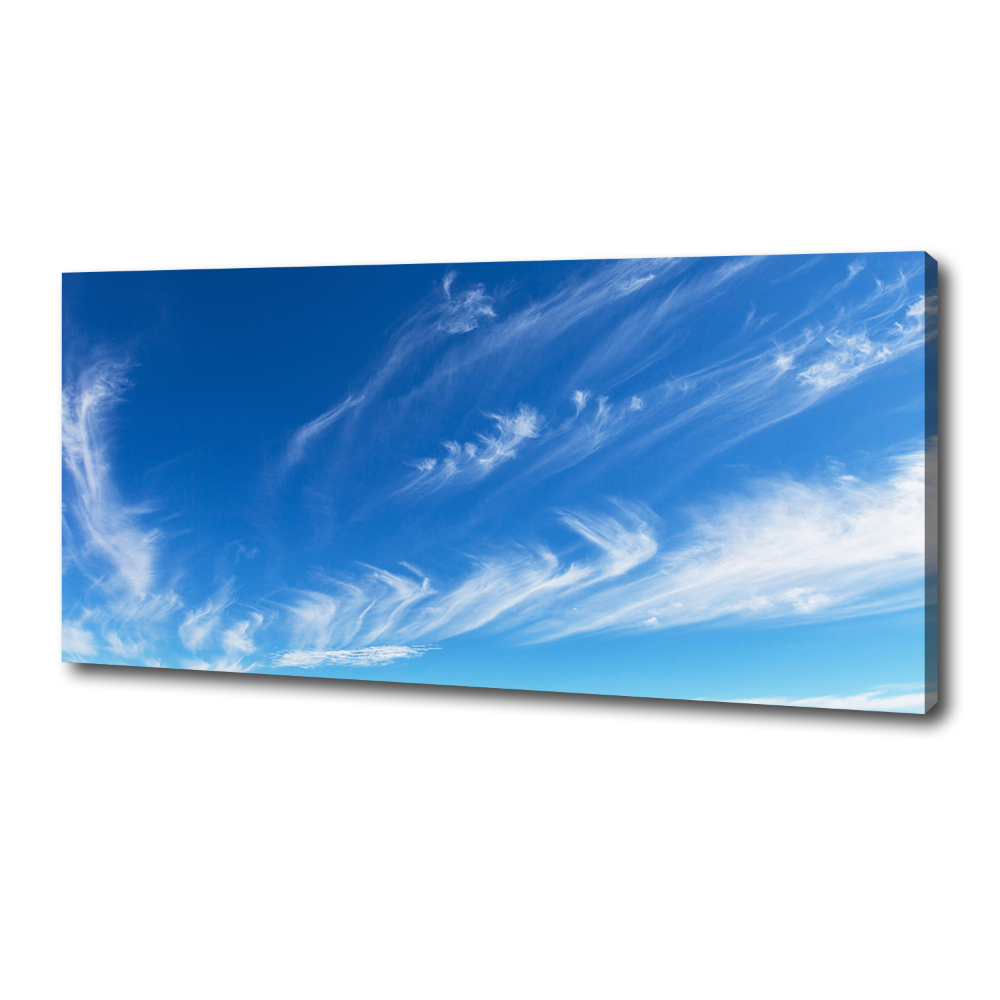 Tableau photo sur toile Ciel bleu