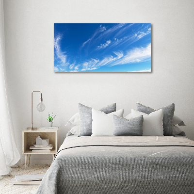 Tableau photo sur toile Ciel bleu