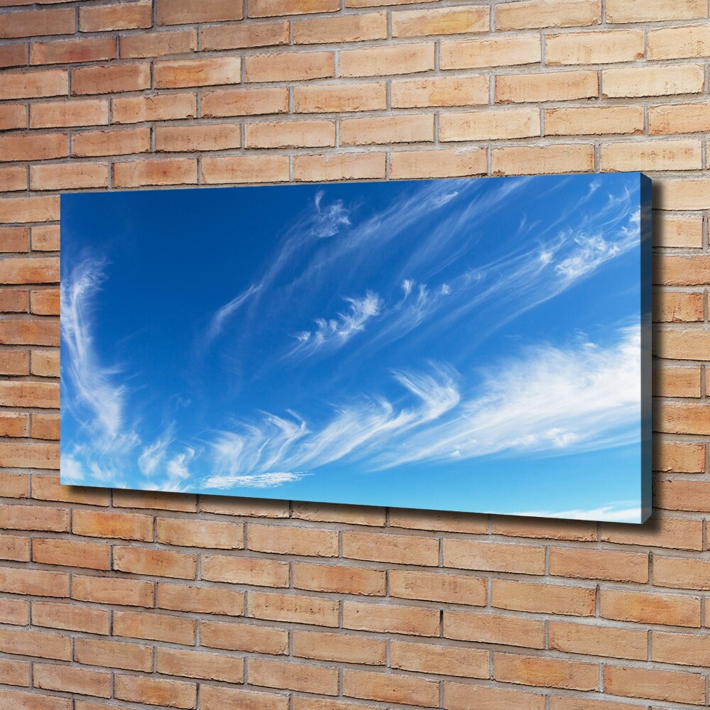 Tableau photo sur toile Ciel bleu