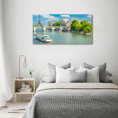 Tableau imprimé sur toile Seine Paris