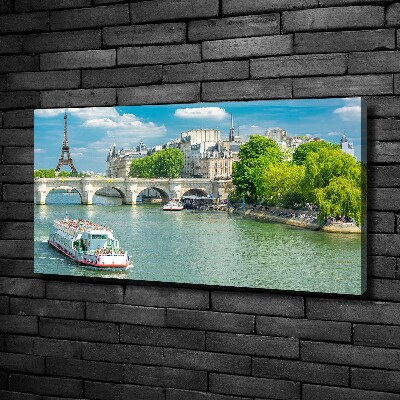 Tableau imprimé sur toile Seine Paris