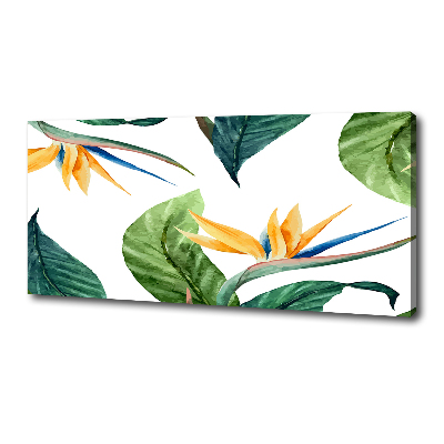 Tableau mural sur toile Les fleurs exotiques