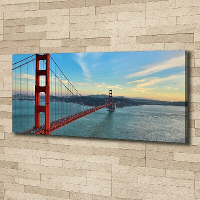 Tableau imprimé sur toile Le pont de San Francisco