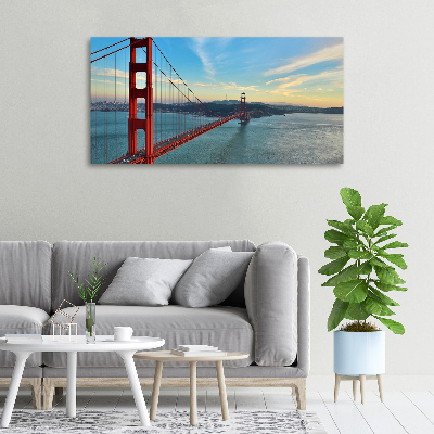 Tableau imprimé sur toile Le pont de San Francisco