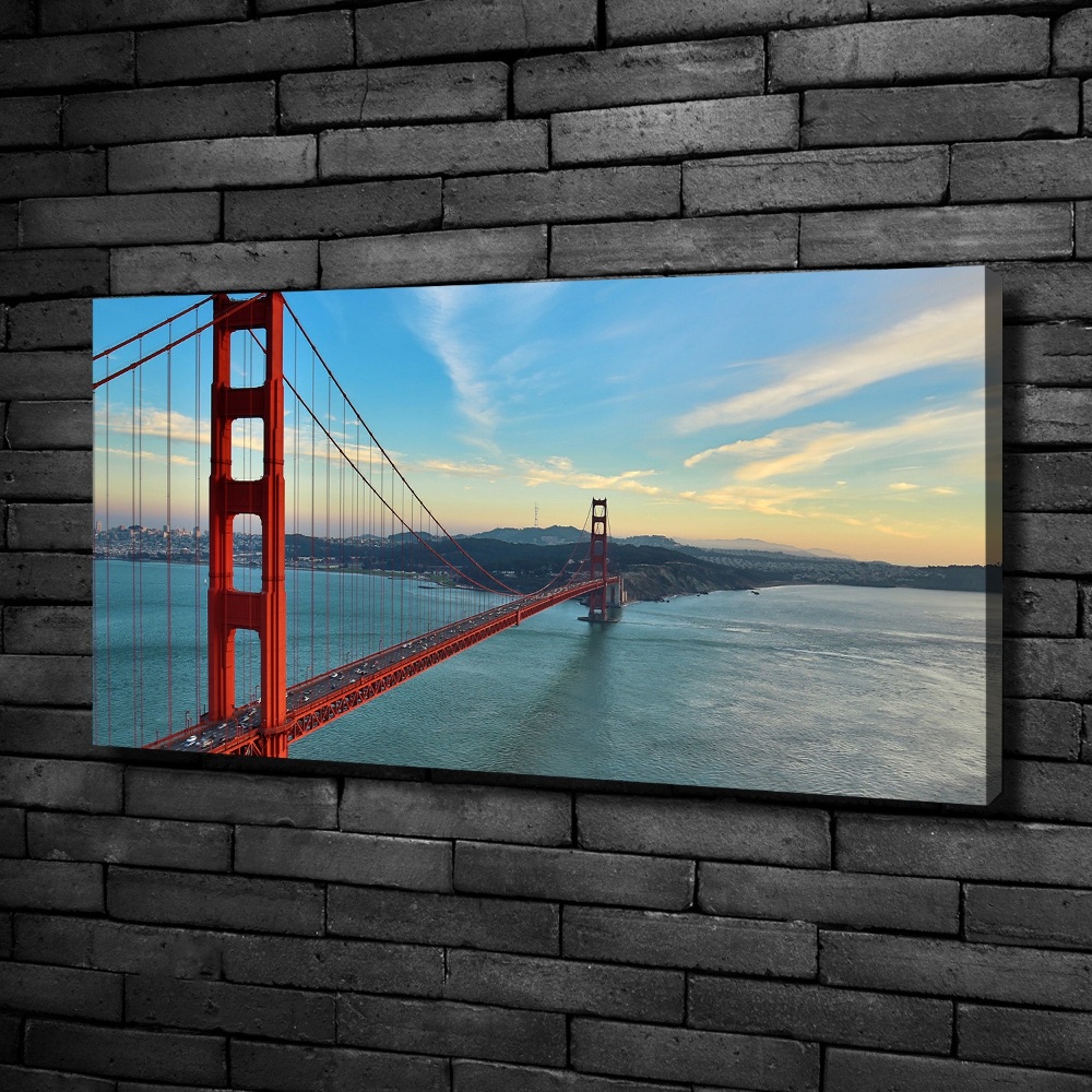 Tableau imprimé sur toile Le pont de San Francisco