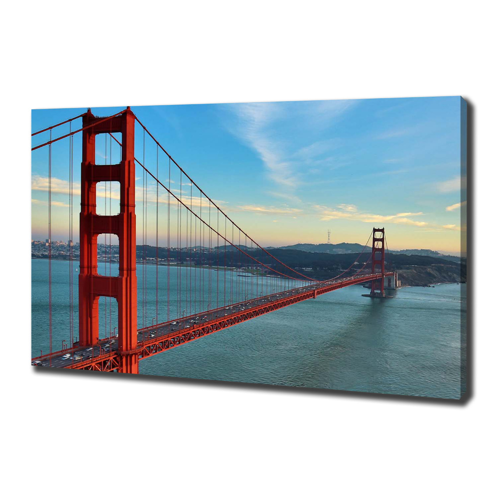 Tableau imprimé sur toile Le pont de San Francisco