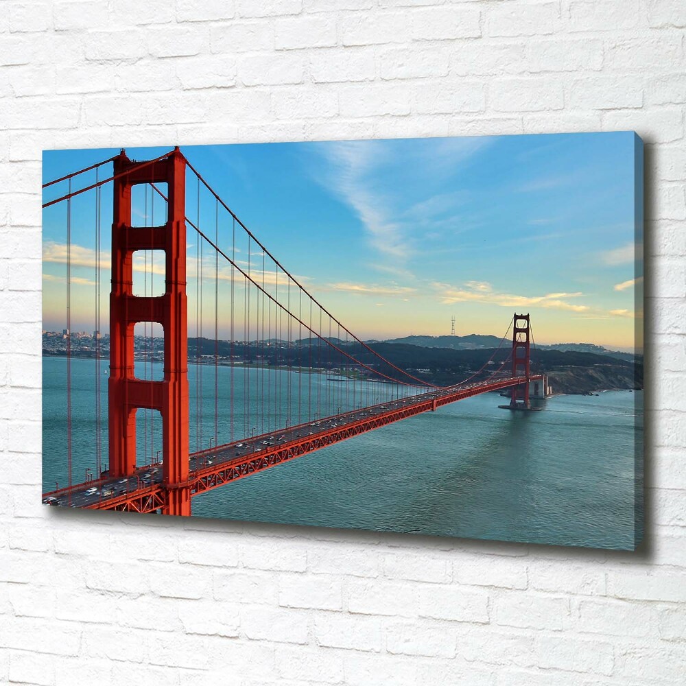 Tableau imprimé sur toile Le pont de San Francisco