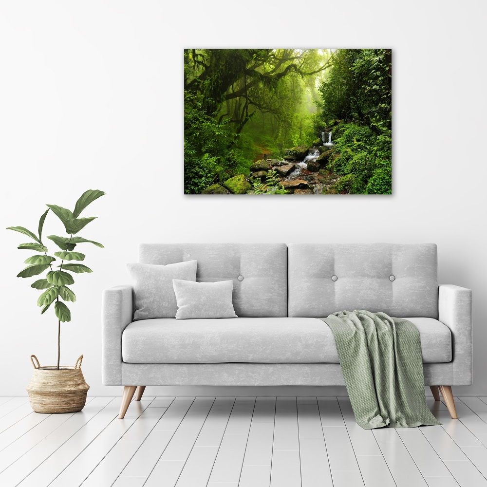 Tableau sur toile Jungle au Népal