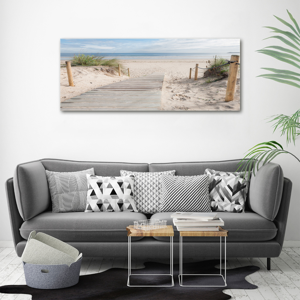 Tableau sur toile Plage