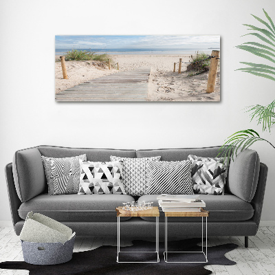 Tableau sur toile Plage