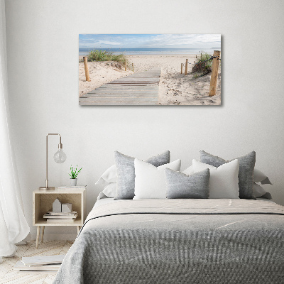 Tableau sur toile Plage