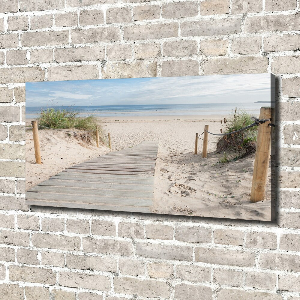 Tableau sur toile Plage