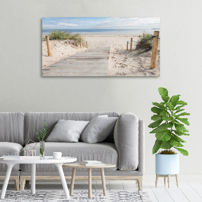 Tableau sur toile Plage