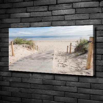 Tableau sur toile Plage