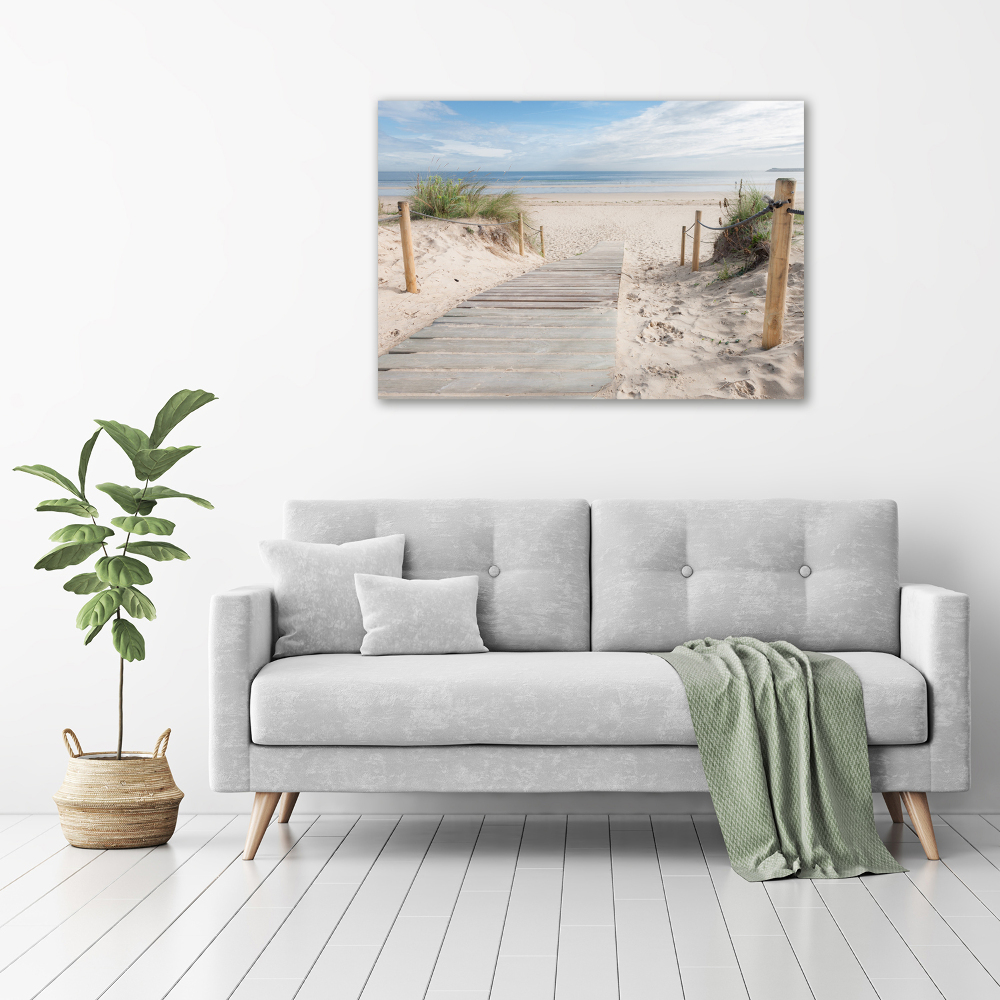 Tableau sur toile Plage