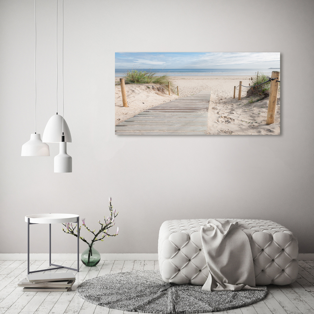 Tableau sur toile Plage