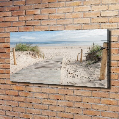 Tableau sur toile Plage