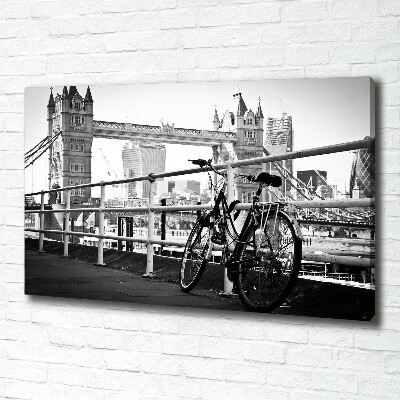 Tableau mural sur toile Vélo à Londres