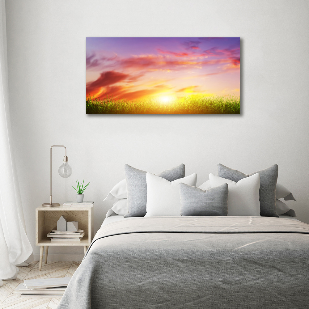 Tableau imprimé sur toile Coucher de soleil