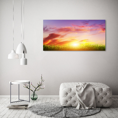 Tableau imprimé sur toile Coucher de soleil