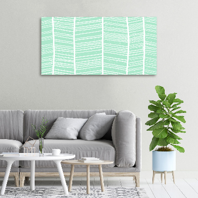 Tableau sur toile Motif à chevrons