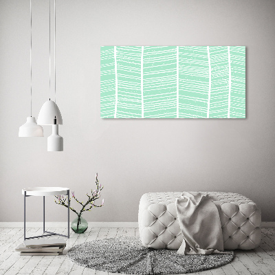 Tableau sur toile Motif à chevrons