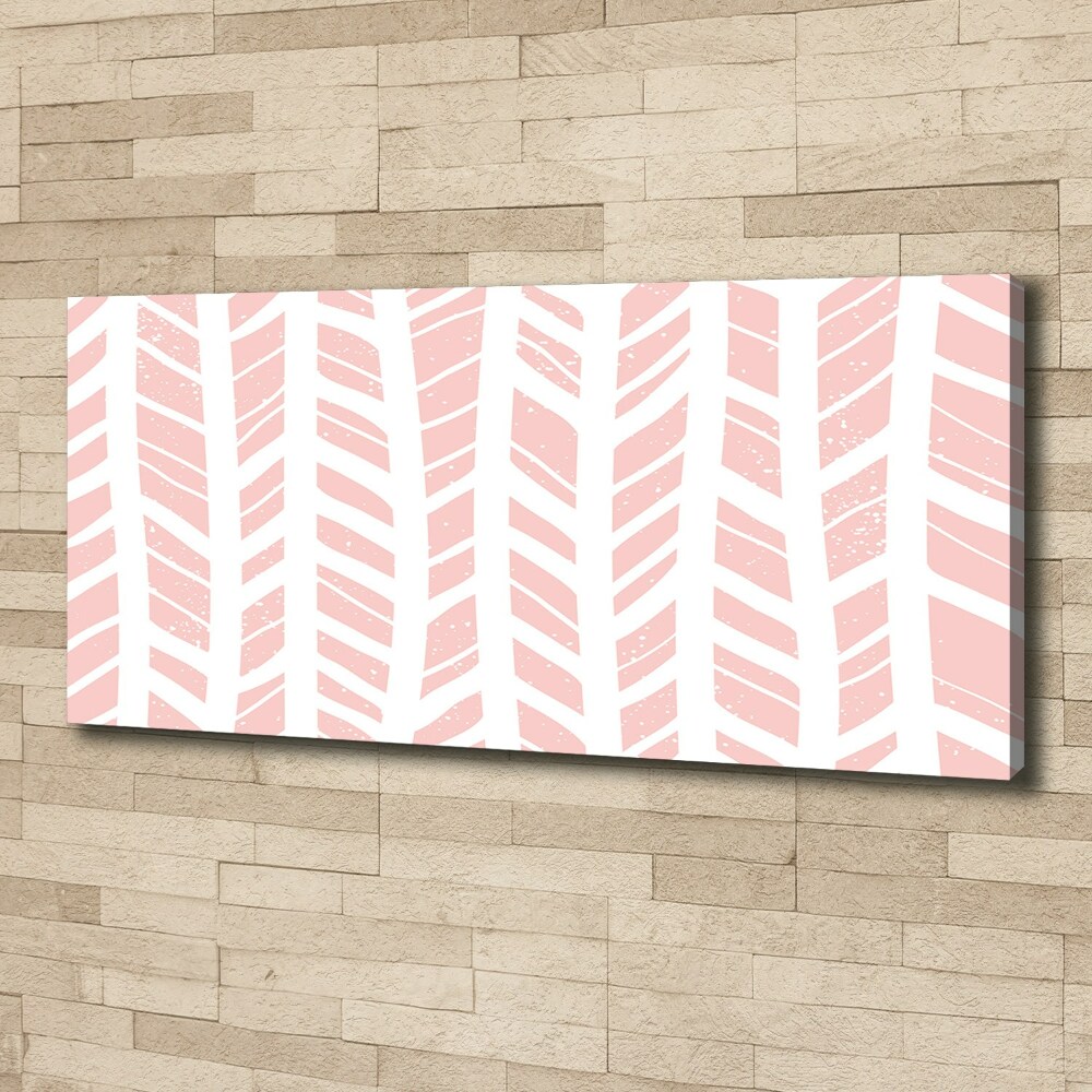 Tableau toile imprimée Motif à chevrons