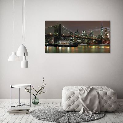 Tableau photo sur toile New York la nuit