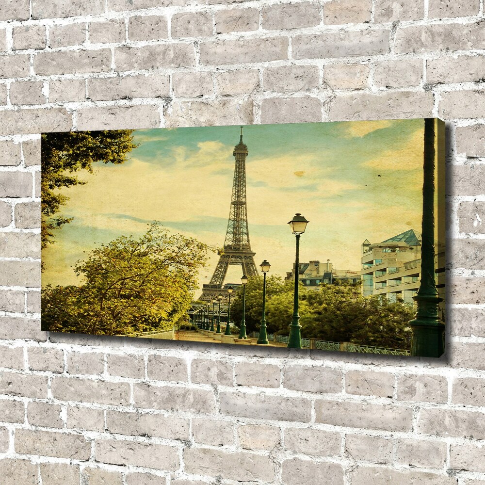 Tableau imprimé sur toile Tour Eiffel France