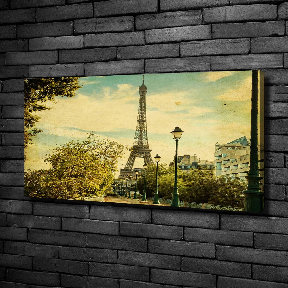 Tableau imprimé sur toile Tour Eiffel France