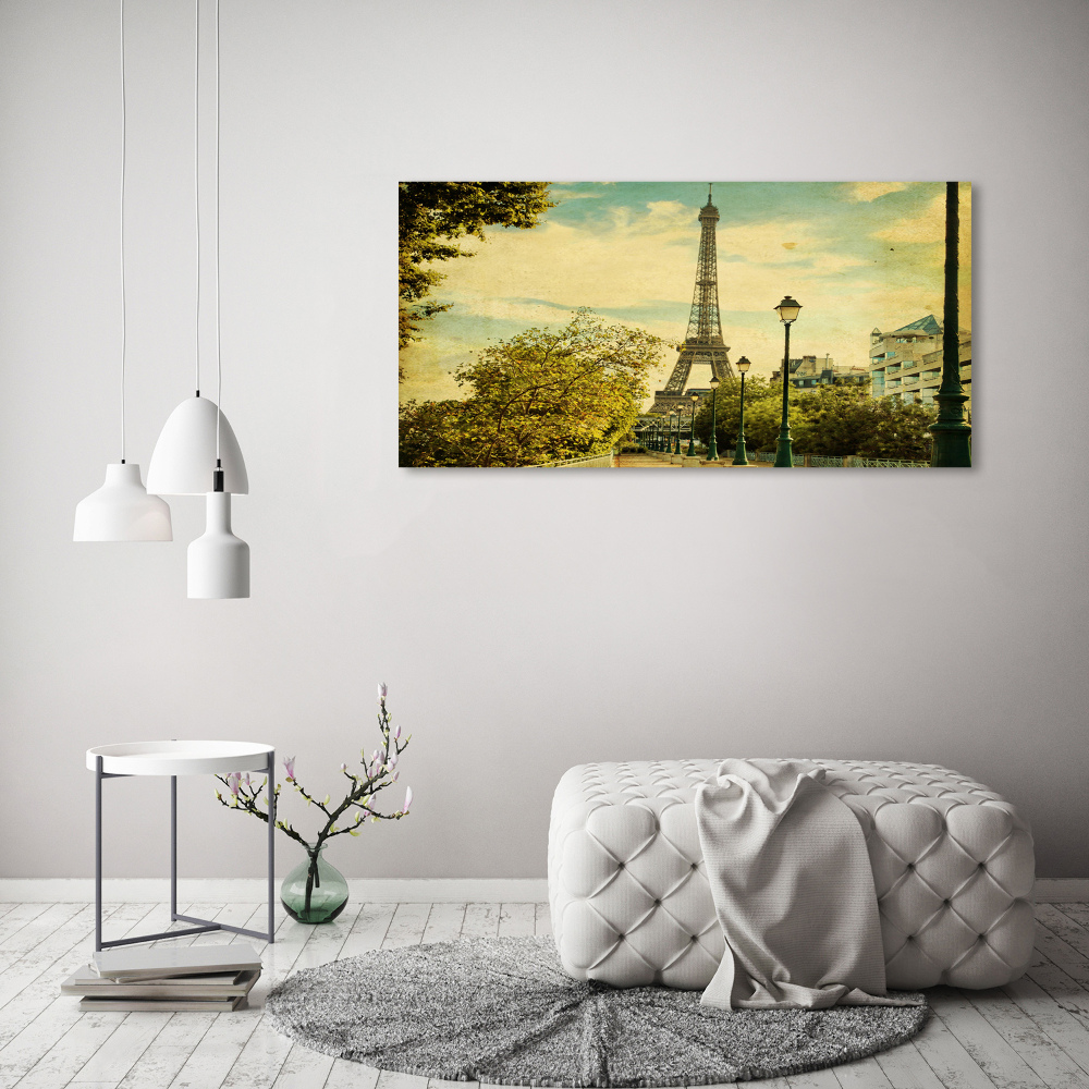 Tableau imprimé sur toile Tour Eiffel France