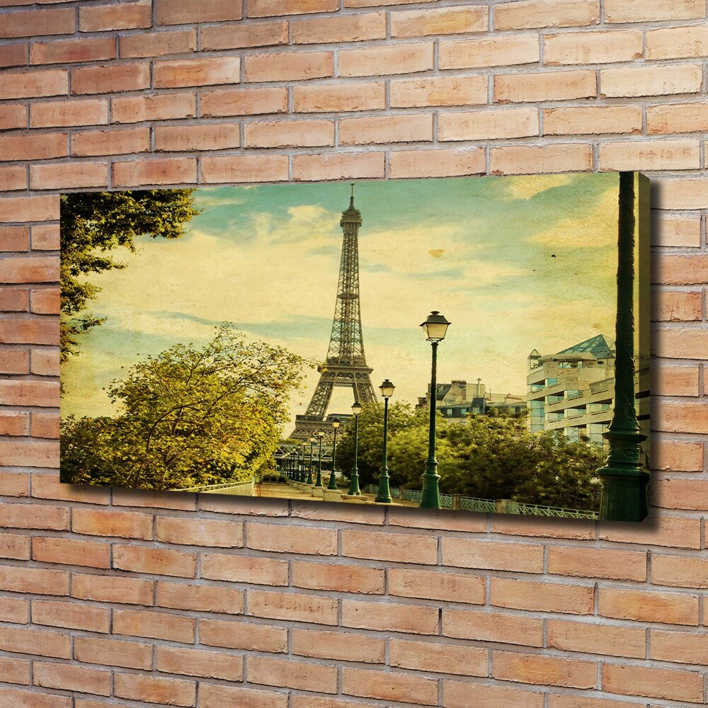 Tableau imprimé sur toile Tour Eiffel France