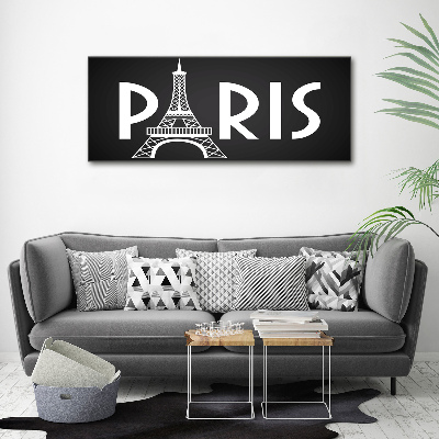 Tableau imprimé sur toile Paris