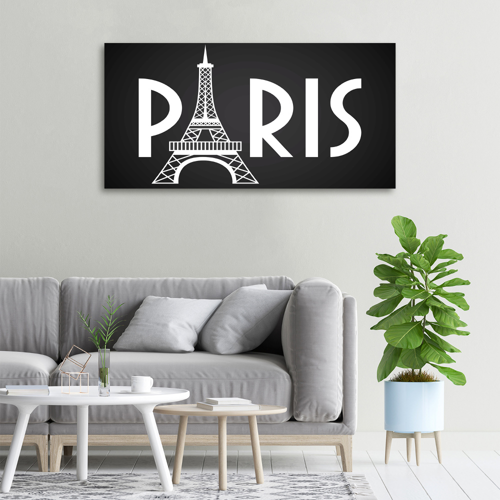 Tableau imprimé sur toile Paris