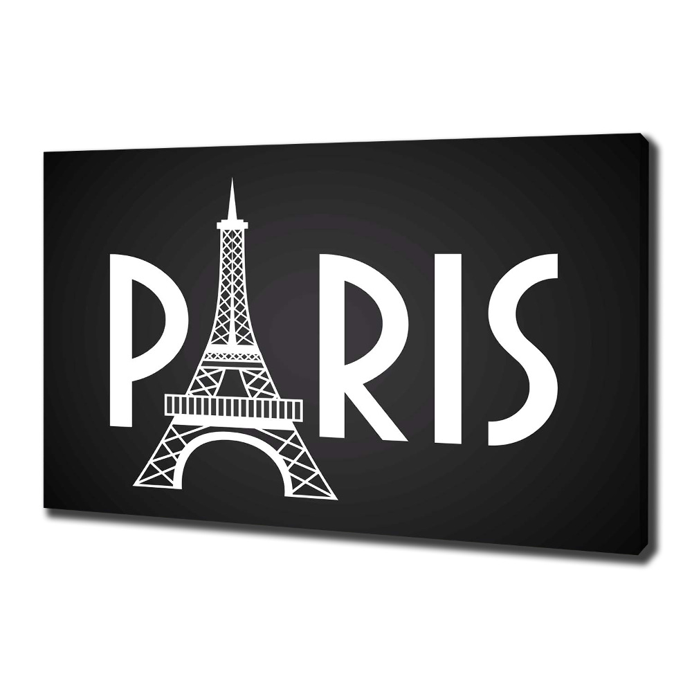 Tableau imprimé sur toile Paris