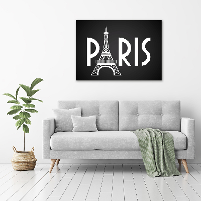 Tableau imprimé sur toile Paris